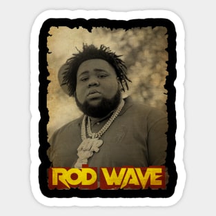Rod Wave Vintage #3 Sticker